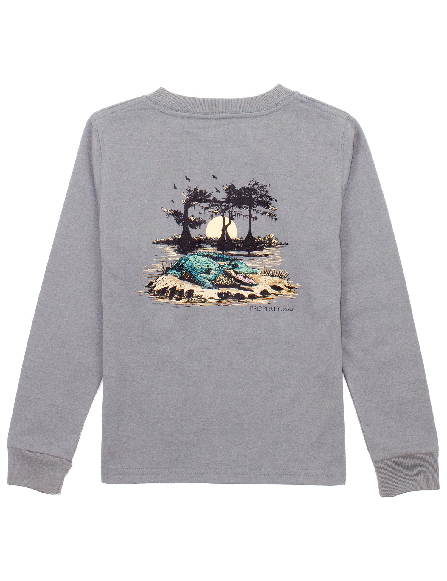 PT LS Bayou Gator Tee