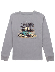 PT LS Bayou Gator Tee