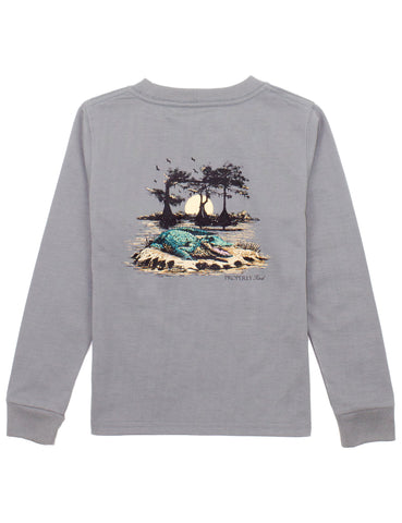 PT LS Bayou Gator Tee
