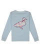 PT Girls Pink Camo Logo LS Tee