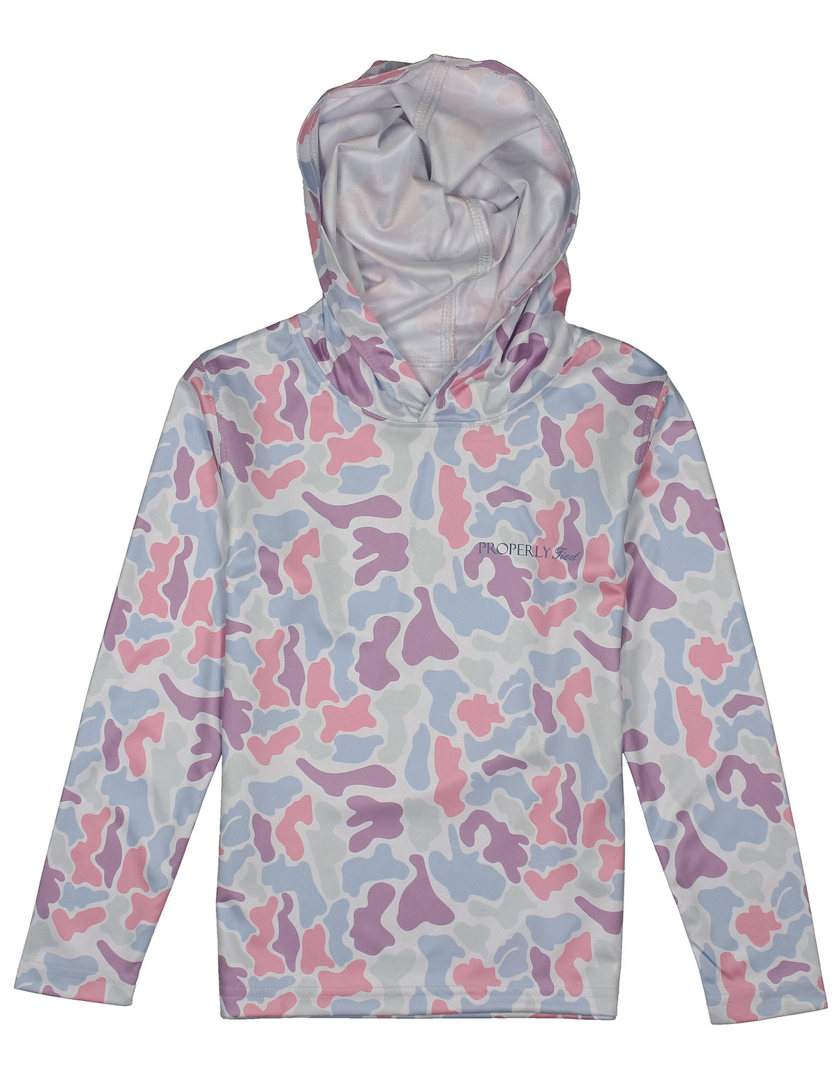 PT Girls Cotton Candy Camo Hoodie