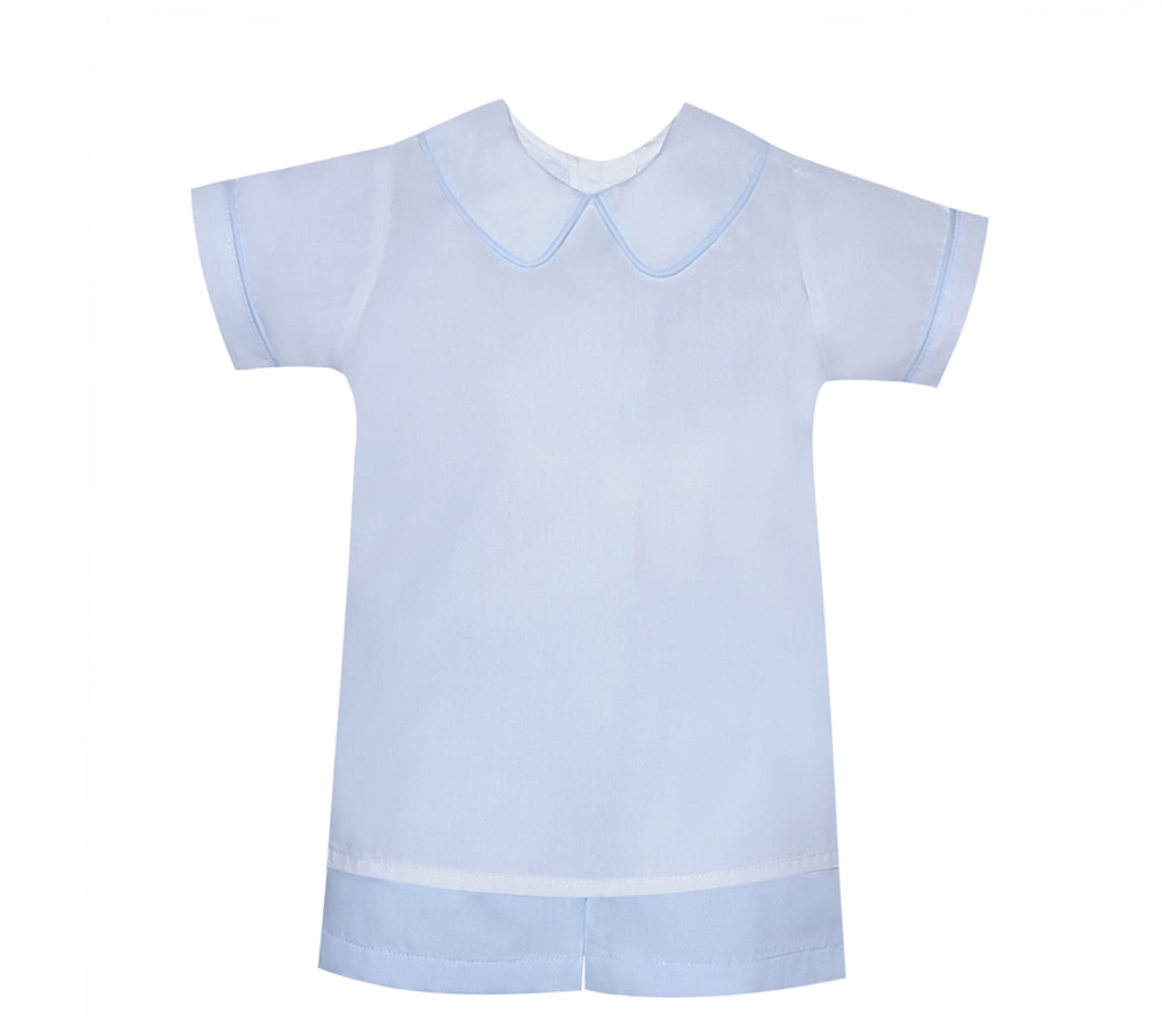 Baby Blue Madison Collared Set