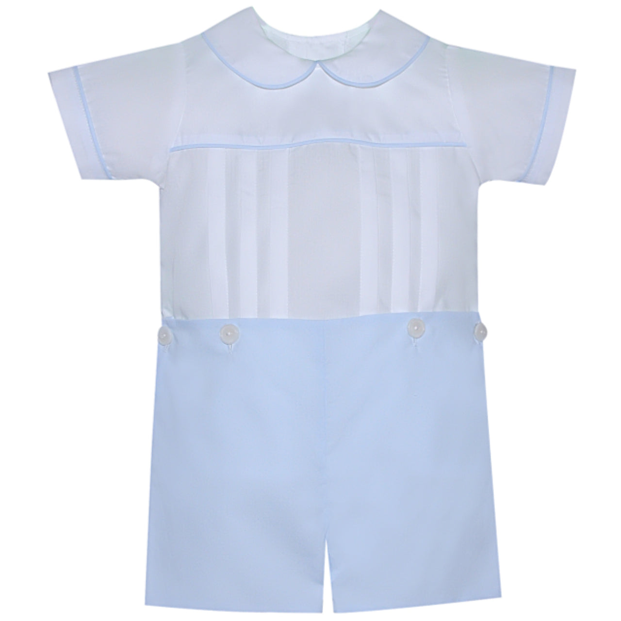 Baby Blue Owen Button Suit