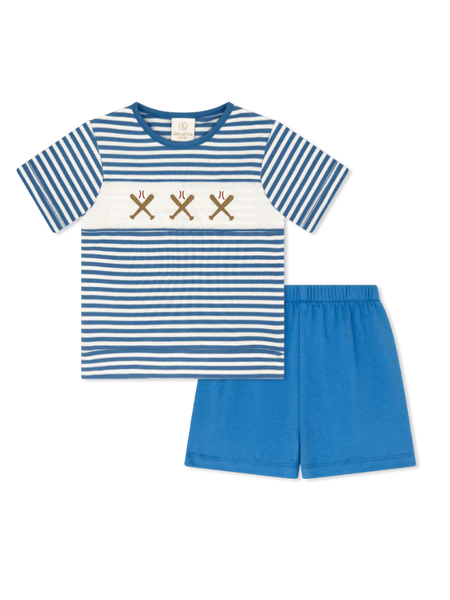 Baseball Bayou Short Set