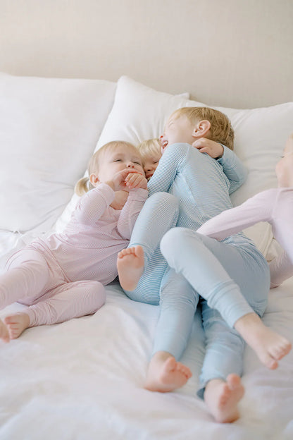 Mini Stripe Pajama Set