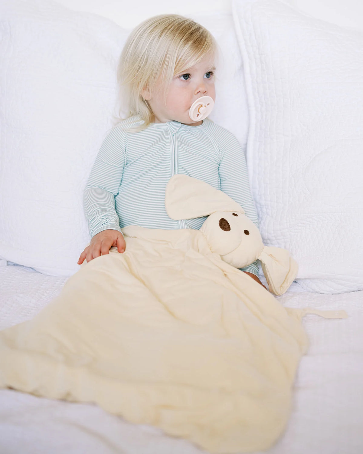 Mini Stripe Sleep Romper