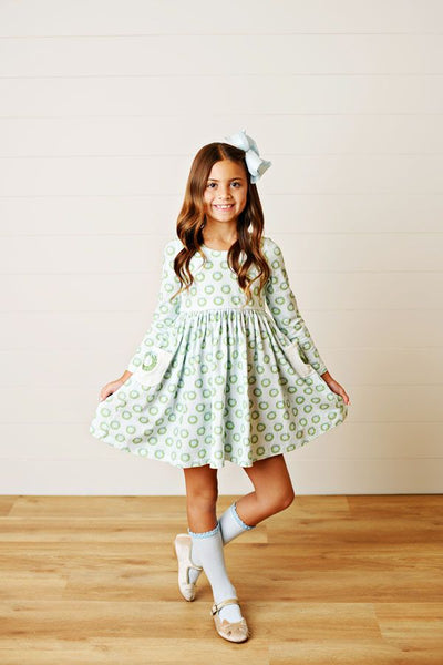 Grand Millennial Christmas Dress