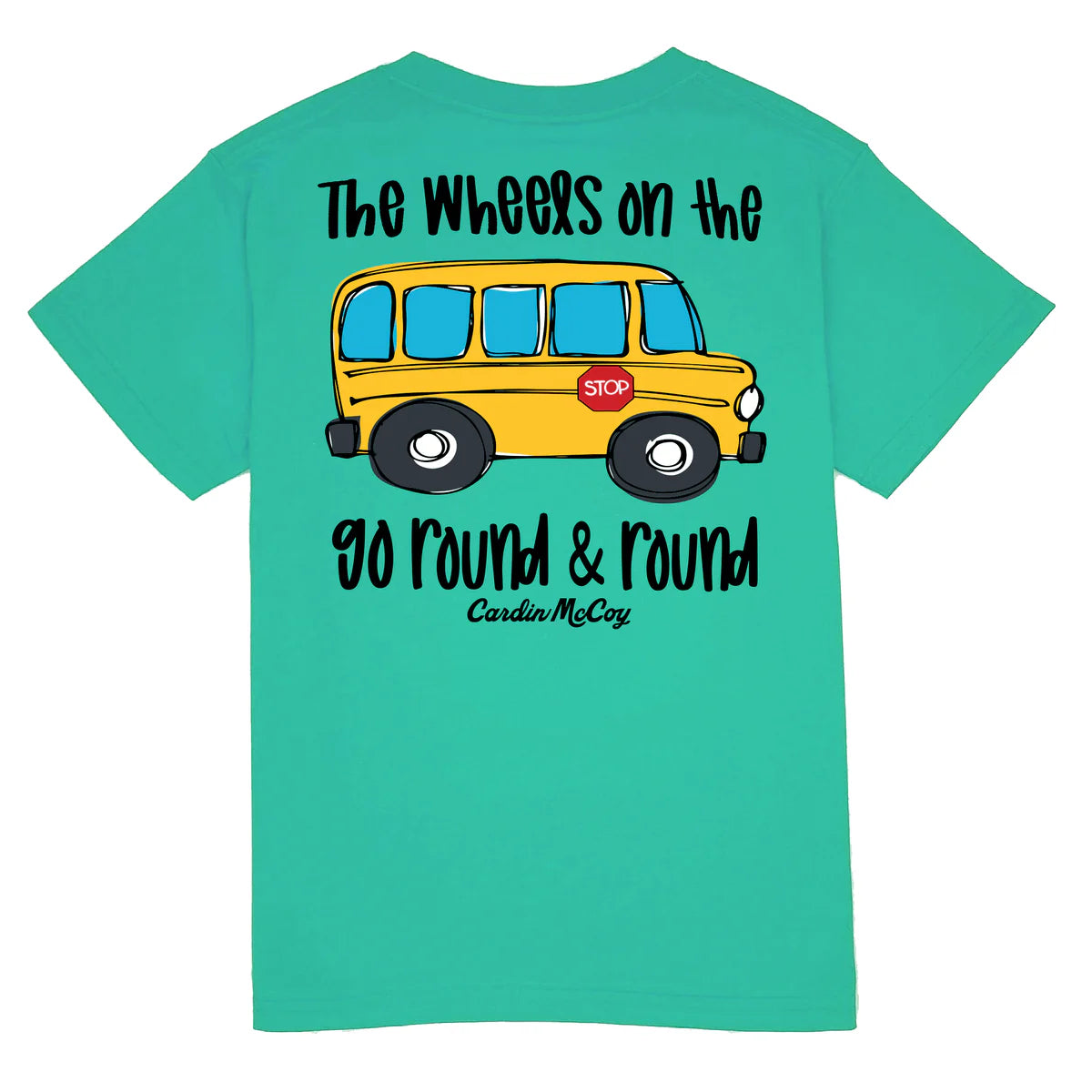 McCoy Wheels on the Bus Short Sleeve Tee