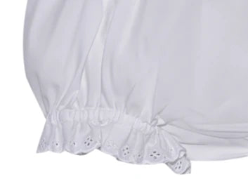 Eyelet Trim Diaper Covers