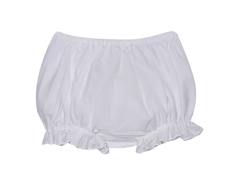 Eyelet Trim Diaper Covers