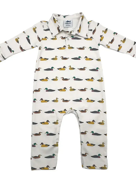 Signature Mallard Polo Romper