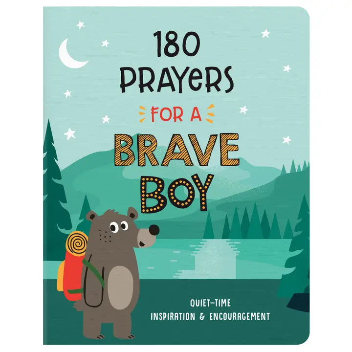 180 Prayers for a Brave Boy Book