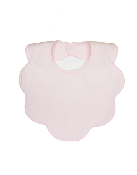 Picot Trim Scalloped Bib