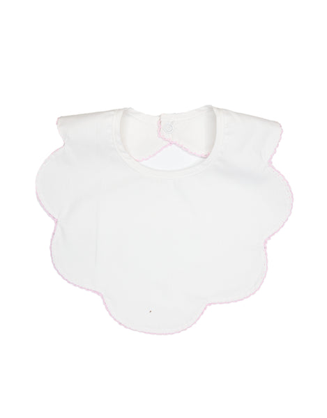 Picot Trim Scalloped Bib