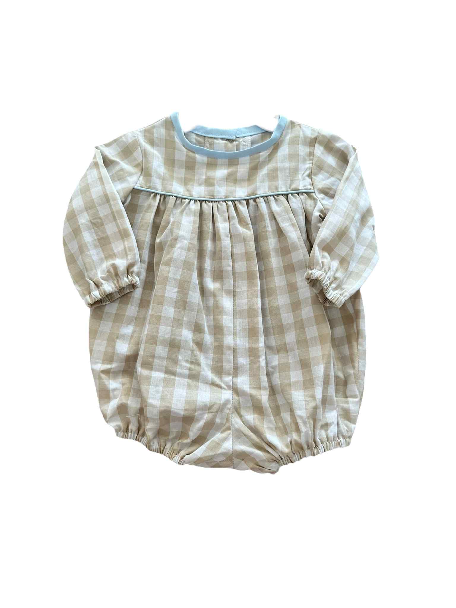 Khaki Check Bubble