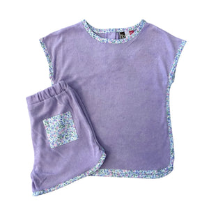 Purple Luna Terry Set