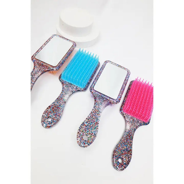 Mini Hair Comb with Mirror