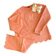 Coral Scottie Scalloped Set