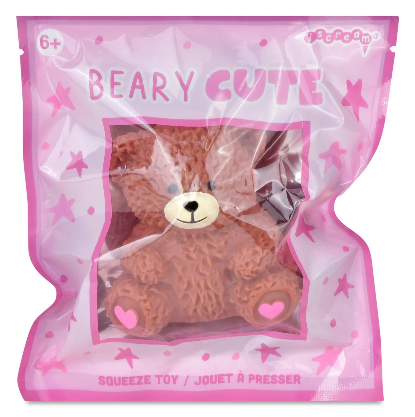 Iscream Beary Cute Bear Squeeze Toy