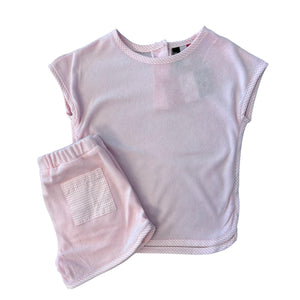 Pink Luna Terry Set