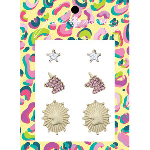 Girls Earrings Set