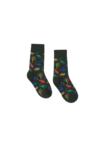 Dino Print Kids Socks