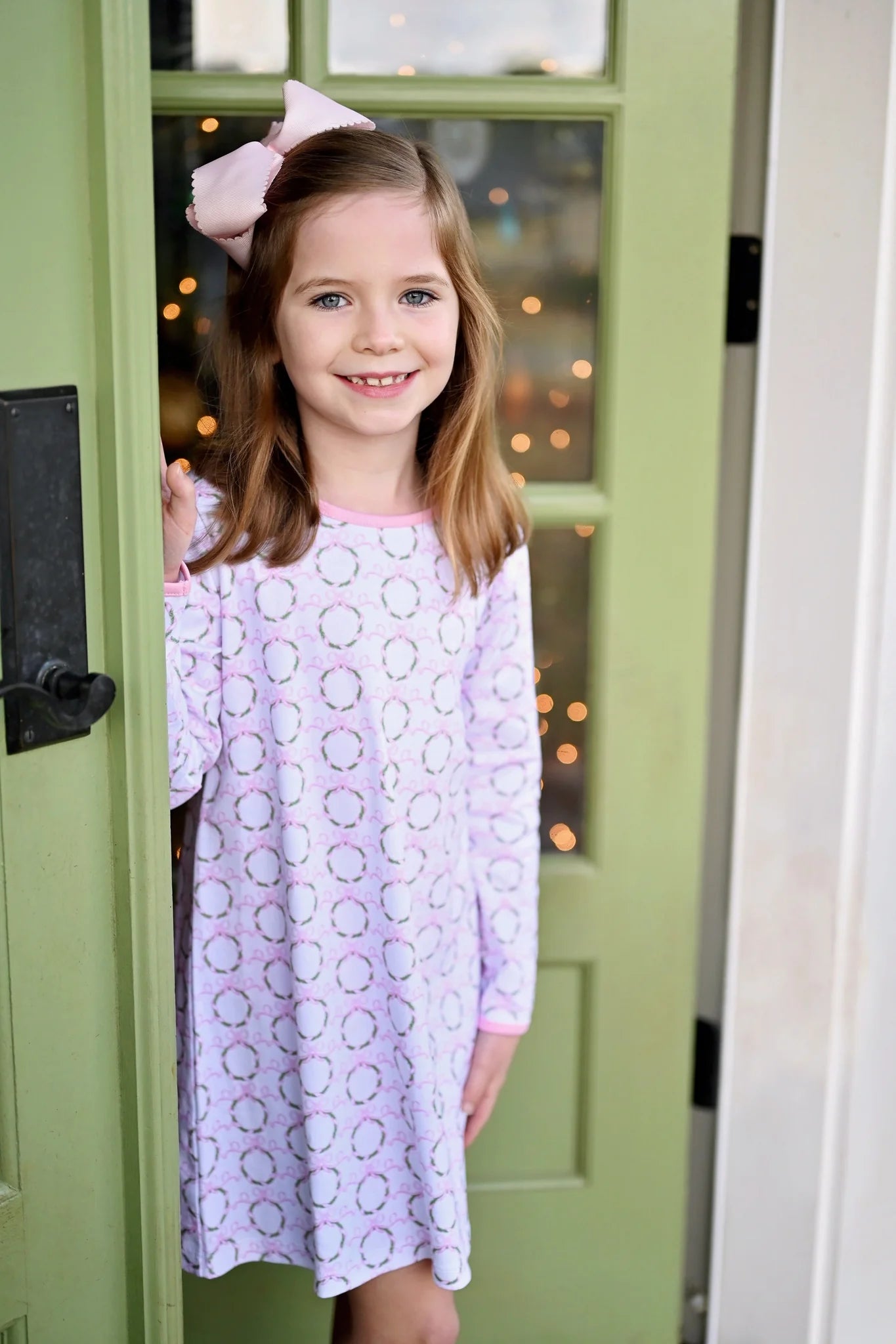 Pink Wreath Rosie Knit Dress