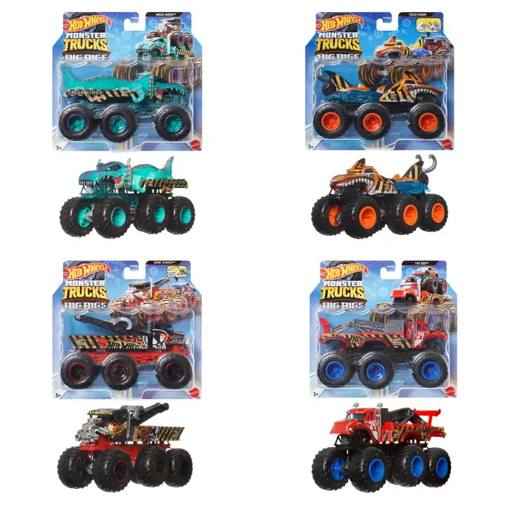 Mattel Hot Wheels Monster Trucks Big Rig