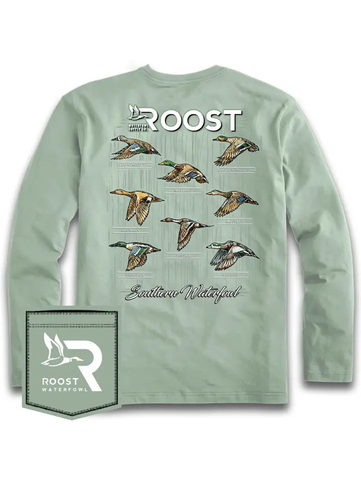 Roost Southern Waterfowl LS Tee