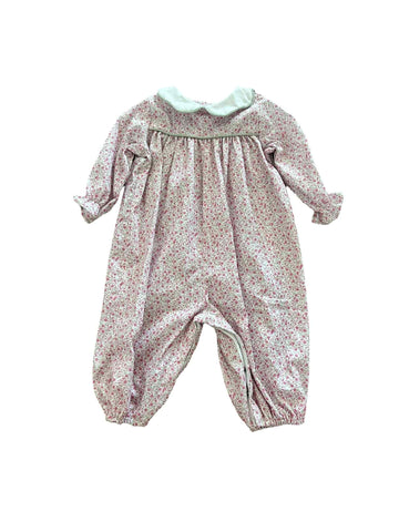 Pink Floral Long Bubble