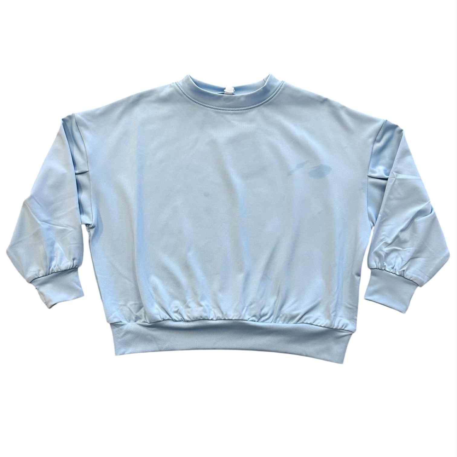 Performance Light Blue Sweatshirt