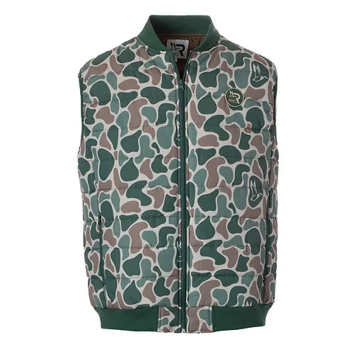 Roost Camo Puffer Vest