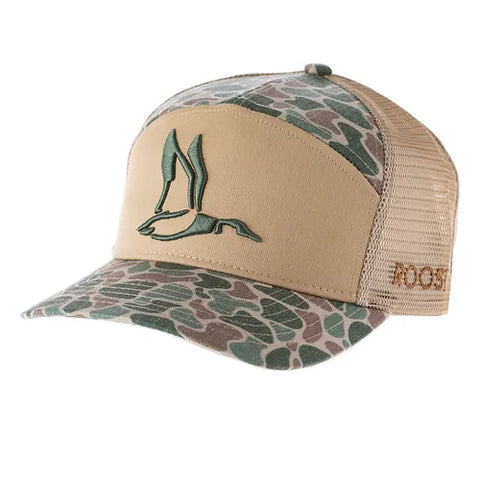 Roost 3D Puff Duck Logo Hat