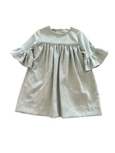 Sage Green Cord Dress