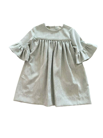 Sage Green Cord Dress