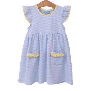 Yellow/Blue Lucy Dress
