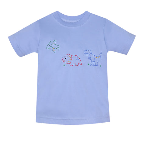 Dino Embroidered Top