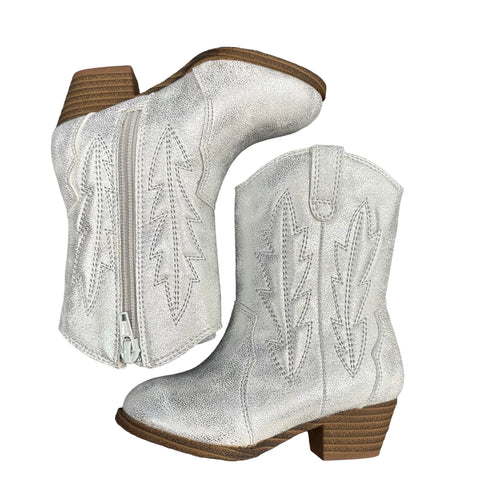 Kasie White Comet Cowgirl Boot