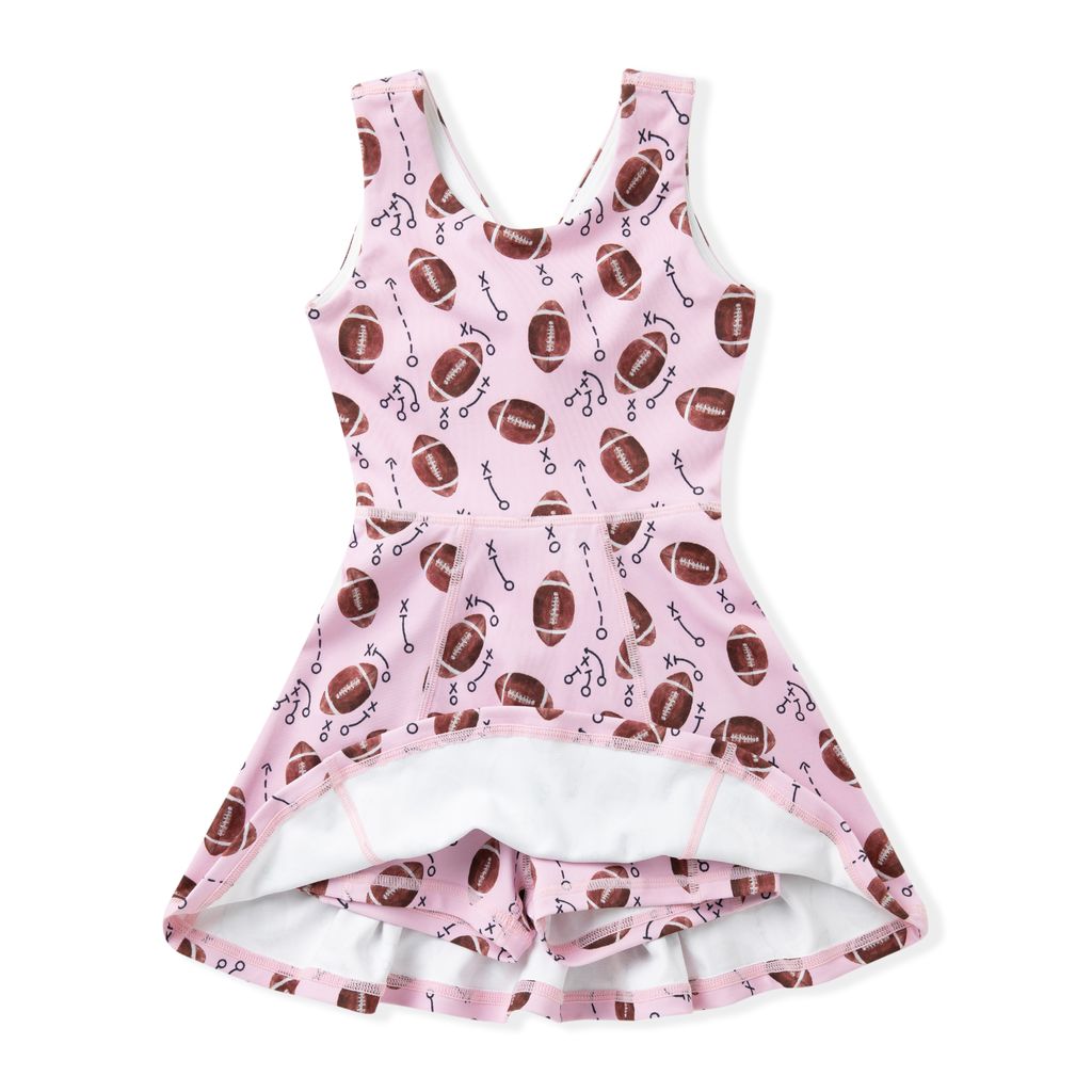 Football Pink Activewear Dress