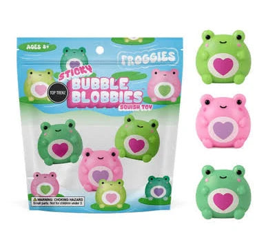 Sticky Bubble Blobbie Frogs