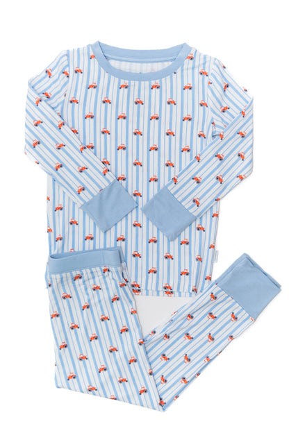 Tractors Pajama Set