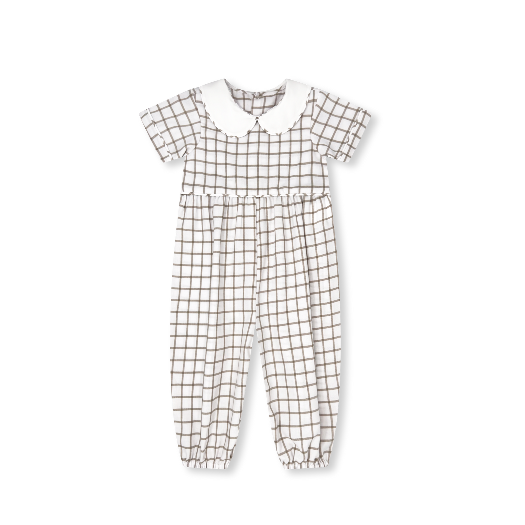 King Street Windowpane Rover Romper