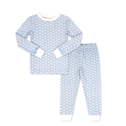 My Deer Blue Sweat Pea PJ Set