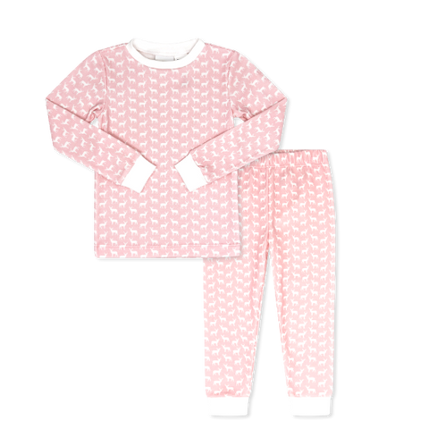 My Deer Pink Sweat Pea PJ Set