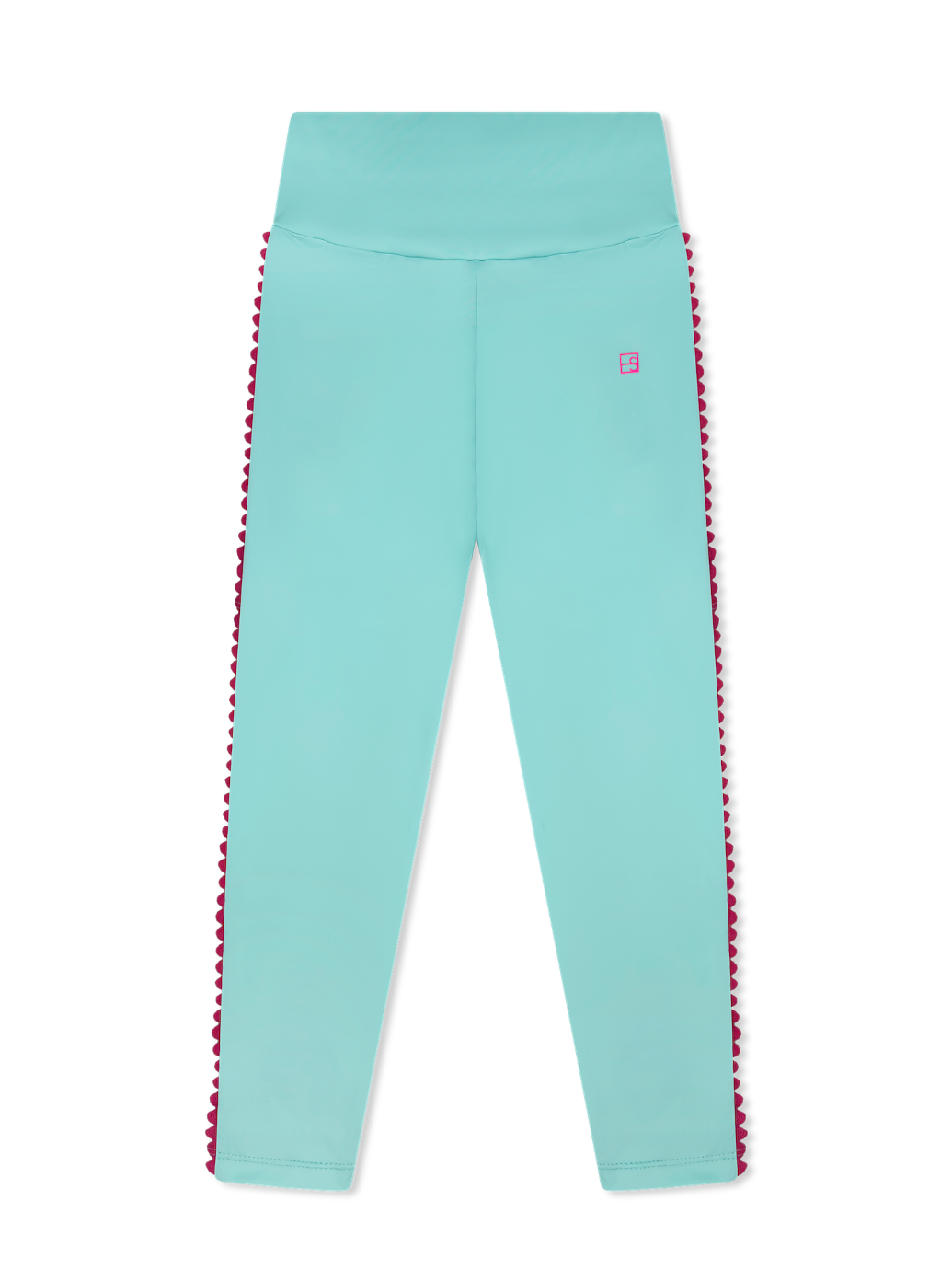 Totally Turquoise Highwaist Leggings