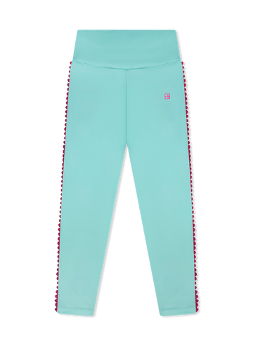 Totally Turquoise Highwaist Leggings