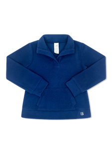 Navy Passport Fleece Pullover