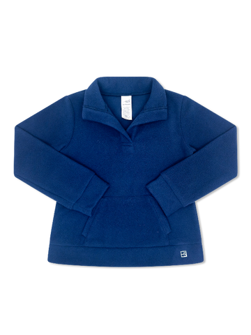 Navy Passport Fleece Pullover