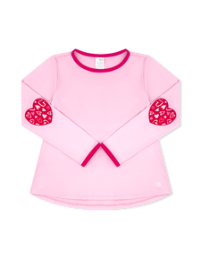 Pink Promise Elbow Patch Kylie Tee