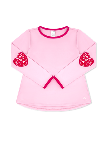 Pink Promise Elbow Patch Kylie Tee